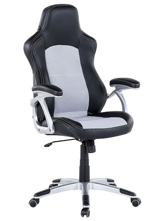 Beliani Office Chair with Adjustable Arms Black