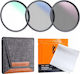K&F Concept UV / CPLFilter Kit 62mm for Camera Lenses
