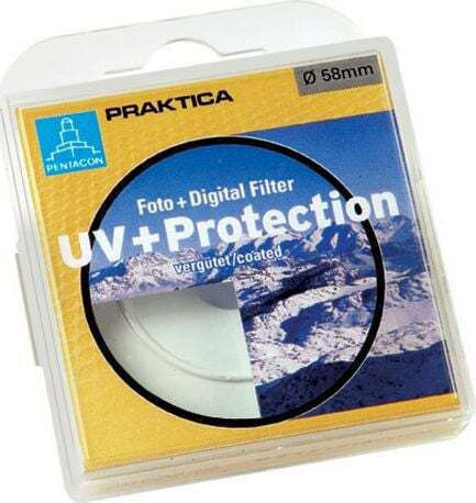 Praktica Φίλτρo UV Διαμέτρου 28mm για Φωτογραφικούς Φακούς