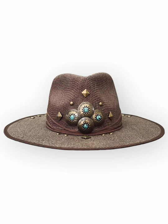 Kamar Linen Women's Hat Brown