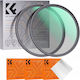 K&F Concept DiffusionFilter Kit 52mm for Camera Lenses