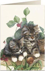 Tassotti Card B6 + Envelope 7538 Cats