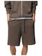 Herrenshorts Braun