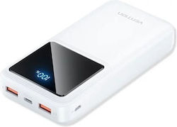 Vention FHLW0 20000mAh 22.5W Λευκό