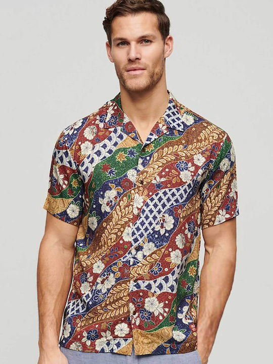 Superdry HAWAIIAN Κοντομάνικο Πουκάμισο σε Κανο...