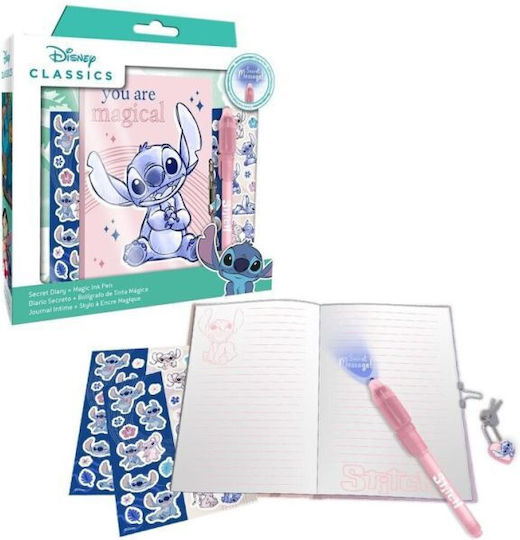 Σετ Lilo + Stitch Secret Notebook Magic Pen St00012