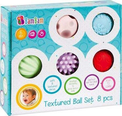 Set 8 weiche sensorische Bälle für zahnende Babys