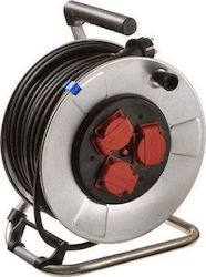 AS Schwabe Extension Cord Reel with Cable 25m