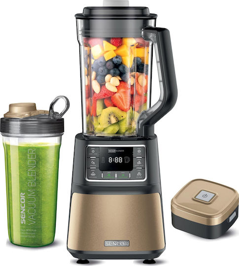 Sencor Blender with Tritan Jug 1.5 lt 1500W Gold SBU 7677CH