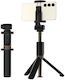 Araree Selfie Stick με Bluetooth Μαύρο AR60-01729A