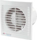 Vents Επιτοίχιος Εξαεριστήρας Μπάνιου 150mm Λευκός