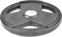 Master Hantelscheibe Metallisch 1 x 5kg Innendurchmesser 28mm mit Griffen