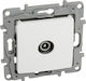 Legrand Niloe TV Antenna Socket Aerial in White...
