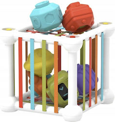 Cub interactiv pentru bebeluși Zola, jucărie senzorială educativă, cuburi colorate, multicolor, 19x15x15 cm Cub interactiv pentru bebeluși Zola, jucărie senzorială educativă, cuburi colorate, multicolor, 19x15x15 cm