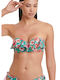 Erka Mare Padded Strapless Bikini Green