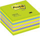 Post-it 3m Adhesive Notes 76x76mm 450f Neon Cube Green Yellow