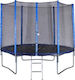 Trampolin Für Draußen Mit 163cm Durchmesser Und Netz