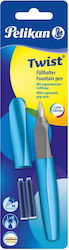 Pelikan Twist Pen Includes Two Refills Grip Ergonomic Blister Blue