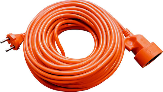 Plastrol 1 Platz mit Kabel 20m Durchmesser 2 x 1mm² Orange