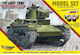 Mirage Modeling Figure Tank Green in Scale 1:35 with Glue and Paints