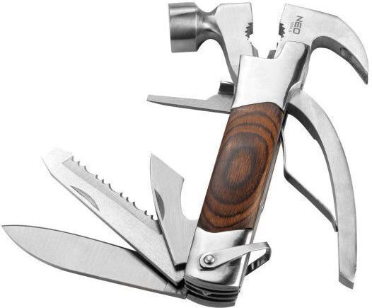 Neo Tools 13-in-1 Multitool Braun mit Scheide