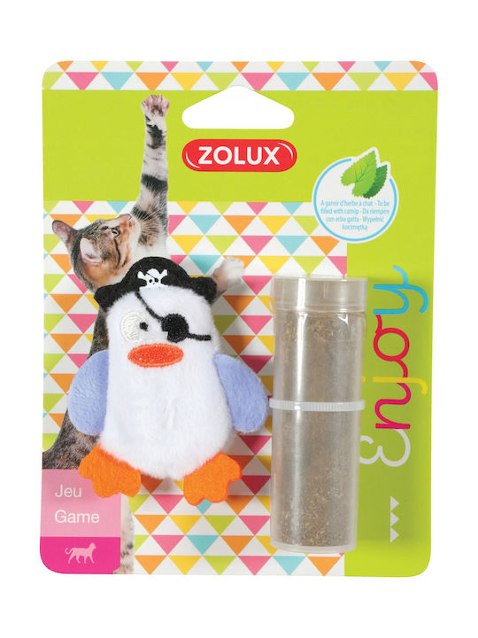 Zolux Играчка за котка Бял с катнип