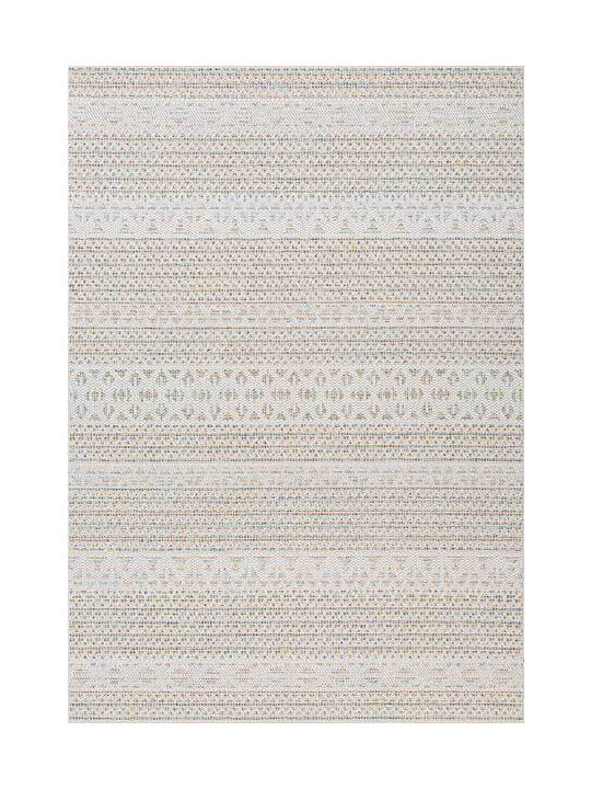 Tzikas Carpets Χαλί Ορθογώνιο Καλοκαιρινό Ψάθινο Multi Cream