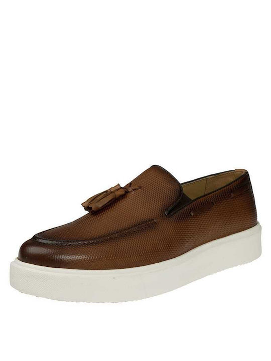 Giacomo Carlo Men's Moccasins Tabac Brown