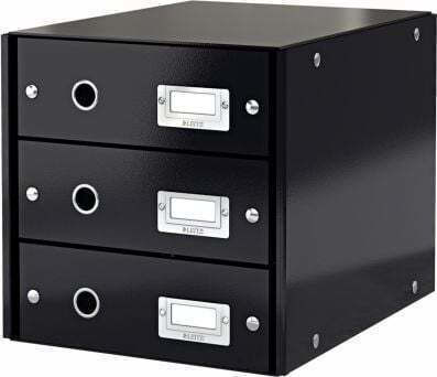 Leitz Filing Box Click & Store Container Cabinet 3 Drawers 10k268a