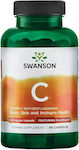 Swanson Vitamin C with Bioflavonoids Βιταμίνη για το Ανοσοποιητικό 500mg 90 κάψουλες