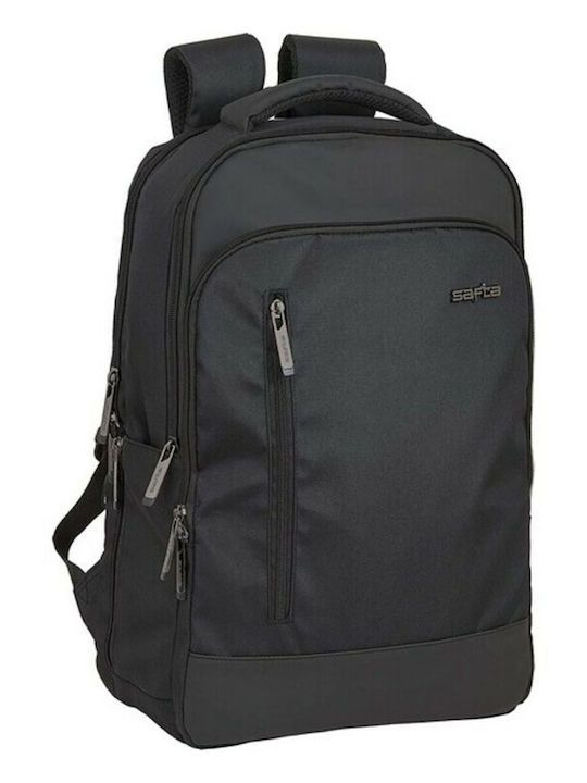 Safta Business Laptop Backpack for 15.6" with USB Port in Black Color
