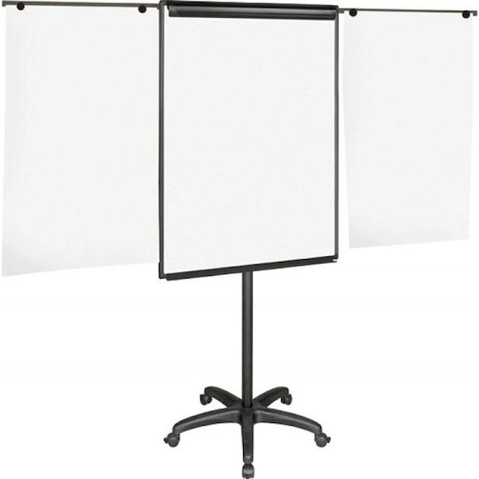 Bi-Office Magnetisch Trockenlöschtafel Auf Rädern 70x102cm