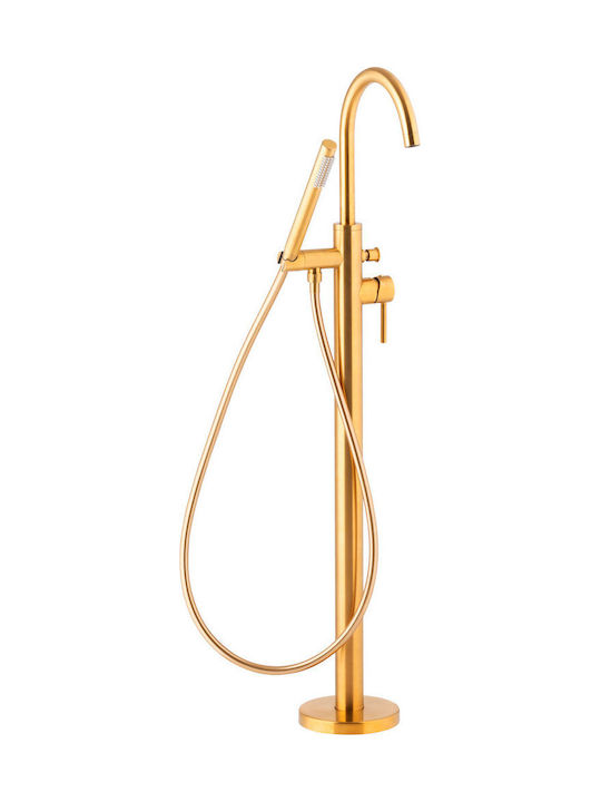 KFA Mixing Bathtub Shower Faucet Gold
