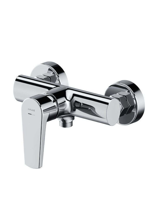 Cersanit Mixing Shower Shower Faucet Silver