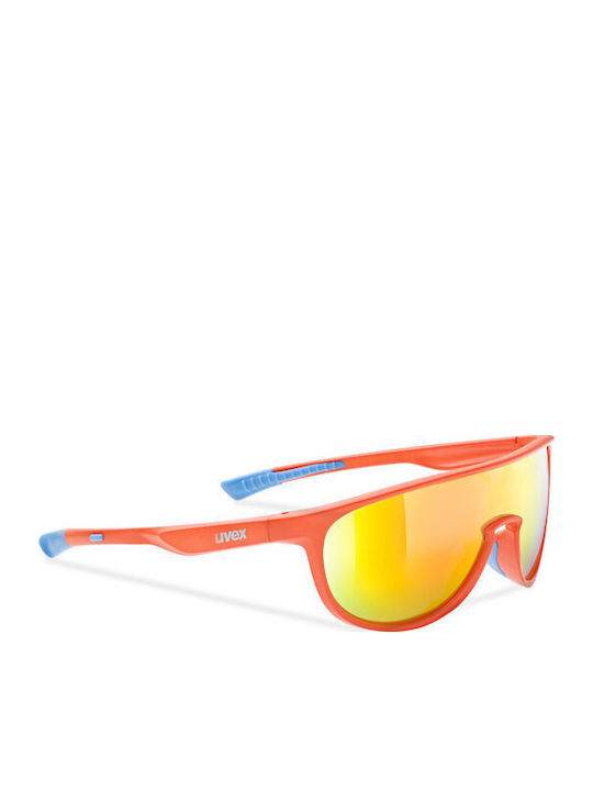 Uvex Sportstyle 515 Μάσκα Παιδικά Γυαλιά Ηλίου Πορτοκαλί