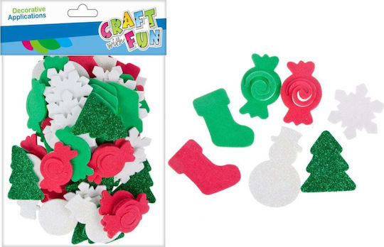 Craft with Fun Decoration Είδος Χειροτεχνίας 21gr 80τμχ