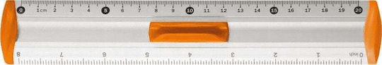 Tetis Lineal 20cm Orange Aluminium Tetis Preis 1 Stück