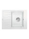 Blanco Ένθετος Νεροχύτης Inox Μ65xΠ50cm Λευκός
