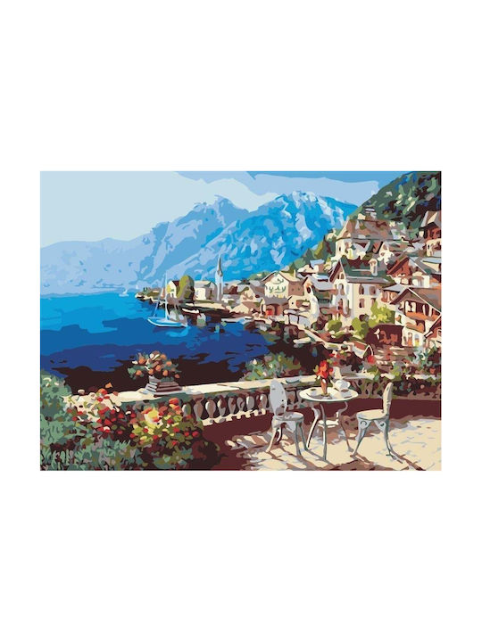 Mountains By The Sea Ramă pe Pânză 40x50cm