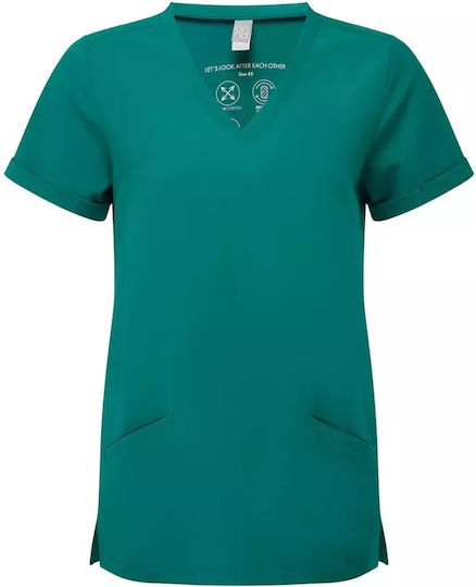 Premier Invincible Γυναικεία Μπλούζα Νοσηλευτικής 210gr Κωδ Nn310 Clean Green