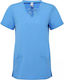 Premier Invincible Women's Nursing Scrub Top 210gr Code Nn310 Ceil Blue
