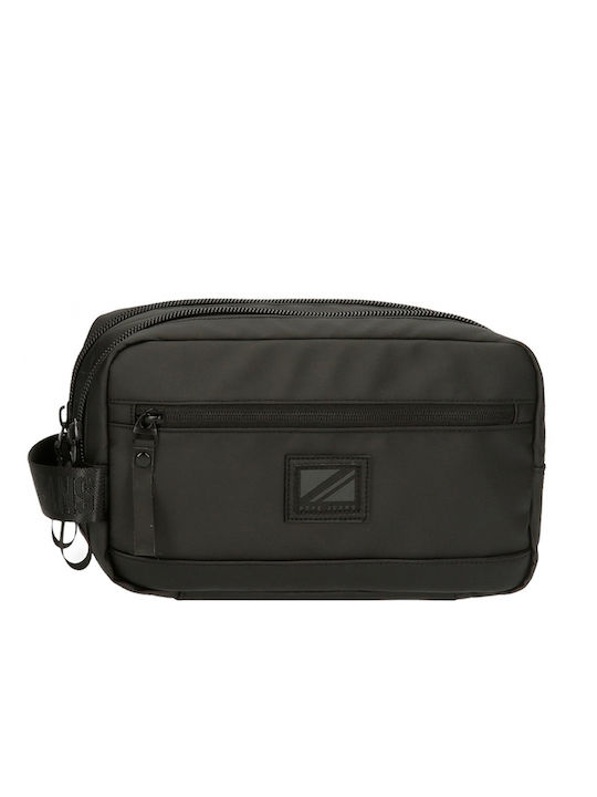 Pepe Jeans Toiletry Bag in Black color