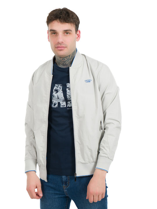 Lexton Shark Herren Jacke Lässig Grey