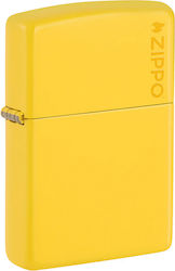Zippo Αναπτήρας Sunflower Yellow Matte Λογότυπο Zippo 46019zl Zippo Αναπτήρας Sunflower Yellow Matte Λογότυπο Zippo 46019zl