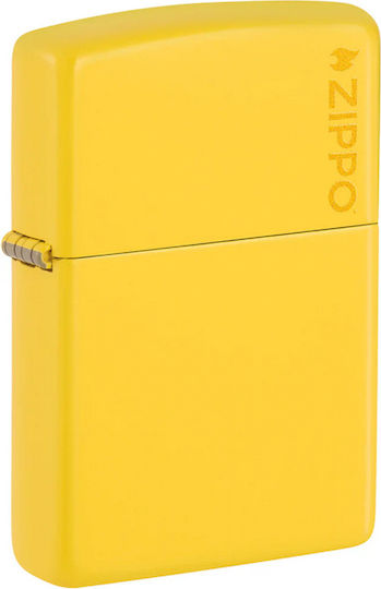 Запалка Zippo Слънчогледово Жълто Мат Zippo Лого 46019zl
