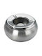 Windproof Ashtray 9cm Stainless Steel 14/1 Pack of 6