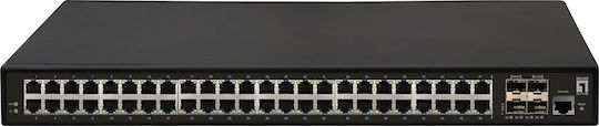 Level One GTL-5291 Gestionat L3 Switch cu 52 Porturi Gigabit (1Gbps) Ethernet și 4 Porturi SFP