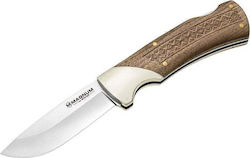 Magnum Knife Brown with Blade made of Steel in Sheath