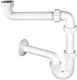 McAlpine Plastic Siphon Sink White