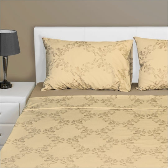 Kissenbezug-Set Damascus Beige 52x72cm.